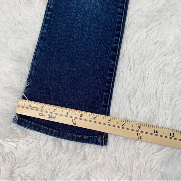 Rock & Republic women's boot cut jeans blue low rise - Picture 3 of 8